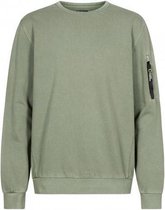 National Geographic Garment Dyed Crewneck Agave Green