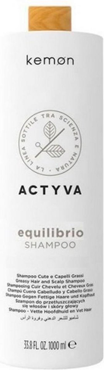 Kemon Actyva Equilibrio Shampoo 1000 Ml
