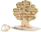 Boom puzzel met vogel vormpjes 18,5 x 9 cm | Bartolucci