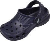 Sarcia marineblauwe gladde kinderschoenen clogs crocs voor kinderen maat - 33