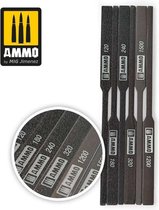 AMMO MIG 8567 Tapered Sanding Sticks 120/180/240/320/1200/1500 grit Schuur-papier, blok of stick