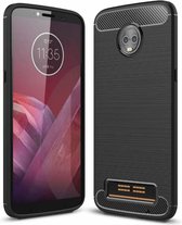 Hoesje Armour 1 - Telefoonhoesje voor Motorola Moto Z3 Play - Zwart