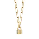 Orelia LUXE Dames Ketting Gouden plating;Zilver - Goudkleurig