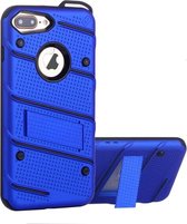 Hoesje met Standaard - Armour Stand - Telefoonhoesje voor Apple iPhone 6 Plus - Blauw