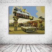 Route 66 Motel Art