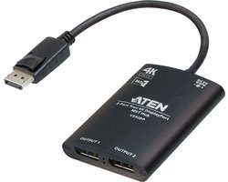 2-Port True 4K DisplayPort MST Hub