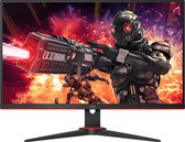 AOC G2 24G2ZE/BK LED display 60,5 cm (23.8") 1920 x 1080 pixels Full HD Noir, Rouge