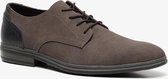 Emilio Salvatini heren veterschoenen - Grijs - Maat 47