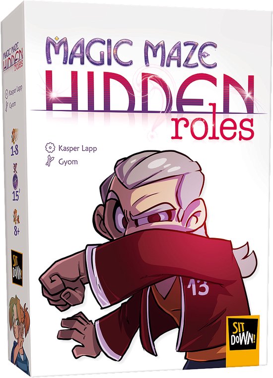 Boek: Magic Maze: Hidden Roles Uitbreiding, geschreven door Sit Down!