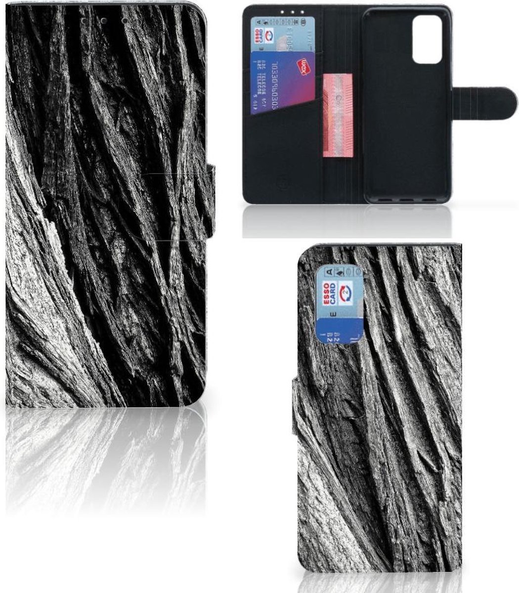 Book Style Case Samsung Galaxy A32 4G Boomschors Grijs