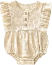 Little Indians Romper Lexie And The Moon Meisjes Katoen Nude Mt 6-9