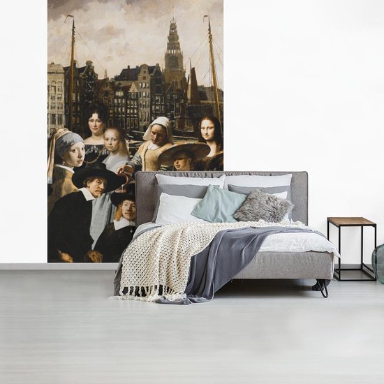 Papier Peint - Peintures Papier peint photo Peinture - Oude Meesters - Collage - Largeur 160 cm x Hauteur 240 cm