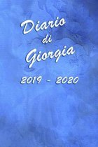 Agenda Scuola 2019 - 2020 - Giorgia