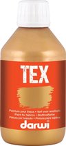 Darwi textielverf Tex, 250 ml, goud