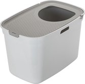 Flamingo Kattentoilet Leyla Grijs L 39X59X38Cm