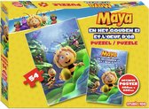 Maya puzzel met poster - 54 stukken - Maya en het Gouden Ei