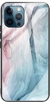 Beschermhoes van abstract marmerpatroon voor iPhone 11 (abstract grijs)