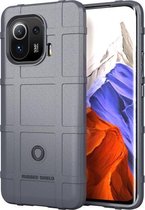 Voor Xiaomi Mi 11 Pro volledige dekking schokbestendig TPU-hoesje (grijs)