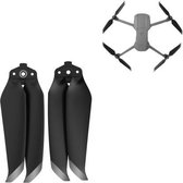 1 paar Sunnylife 7238F-1 voor DJI Mavic Air 2 Low Noise Quick-release propellers (zilver)