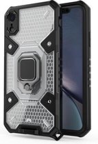 Voor iPhone XR Space PC + TPU beschermhoes (zilver)