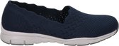 Skechers Stat dames instapschoen - Blauw - Maat 37