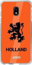 6F hoesje - geschikt voor Samsung Galaxy J3 (2017) -  Transparant TPU Case - Nederlands Elftal - Holland #ffffff