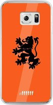 Samsung Galaxy S6 Edge Hoesje Transparant TPU Case - Nederlands Elftal #ffffff