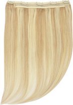 Remy Human Hair extensions Quad Weft straight 15 - blond 16/613#