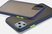 verharde bumper case geschikt voor Apple iPhone 11 Pro - blauw