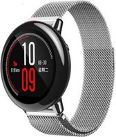 Milanees Smartwatch bandje - Geschikt voor  Xiaomi Amazfit Pace Milanese band - zilver - Horlogeband / Polsband / Armband