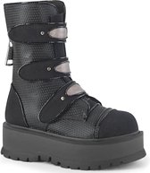 Demonia Enkellaars -42 shoes- SLACKER-101 US 12 Zwart