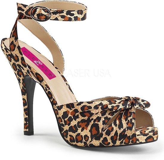 Pleaser Pink Label Hoge hakken -39 Shoes- EVE-01 US 9 Bruin | bol.com