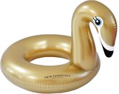 Zwemband Golden Swan|Opblaasfiguur|Waterspeelgoed|Goud|Zwaan