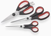 MEISTER Schaarset bi-materiaal 3 stuks