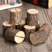 10 STKS Log Stump Nnote Holder Photo Clip Creative Home DIY Decoratieve Ornamenten Schieten Props