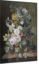 Stilleven met bloemen, Eelke Jelles Eelkema - Foto op Plexiglas - 60 x 80 cm