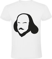 William Shakespeare Heren t-shirt | Wit