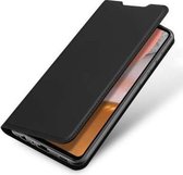 Geschikt voor Dux Ducis - Samsung Galaxy A72 5G - Wallet Case hoesje - Zwart