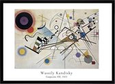 Poster Composition VIII In Passe Partout - Schilderij Wassily Kandinsky - Abstracte Kunst