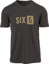 AGU Six6 Block T-shirt Casual - Grijs - XL