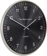 Thomas Kent - Wandklok rond Oyster S - 40cm - Aubergine met zilver