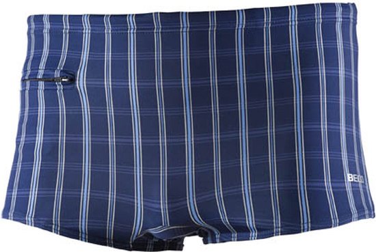 Beco Short De Bain Homme Polyamide/Elasthanne Blauw/Blanc Taille L