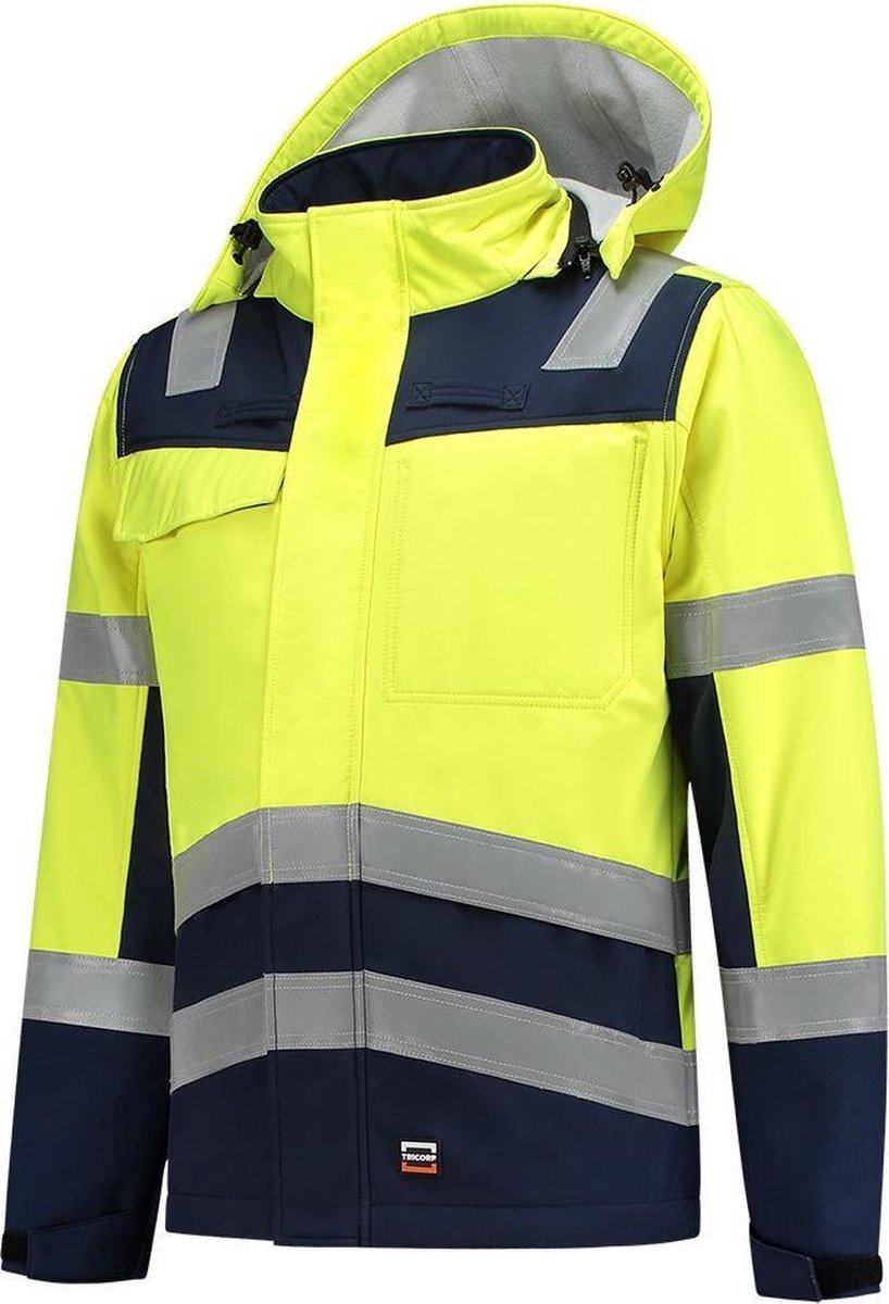 Tricorp Softshell Multinorm Bicolor 403011 - Mannen - Geel/Ink - L
