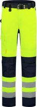 Tricorp Werkbroek High Vis Bicolor Stretch 503011 - Mannen - Geel/Ink - 44