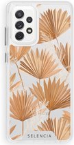 Selencia Zarya Fashion Extra Beschermende Backcover Samsung Galaxy A72 - Palm Leaves