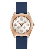 Guess Peony GW0107L4 Horloge - Siliconen - Blauw - Ø 40 mm