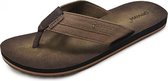 Gevavi - Playa Teenslippers voor Heren - Slippers - Bruin - Maat 43