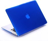 Lunso - hardcase hoes - MacBook 12 inch - Glanzend Blauw