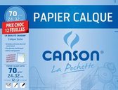 CANSON Transparant papier, 240 x 320 mm, 70 g/qm