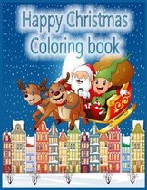 Happy Christmas Coloring Book